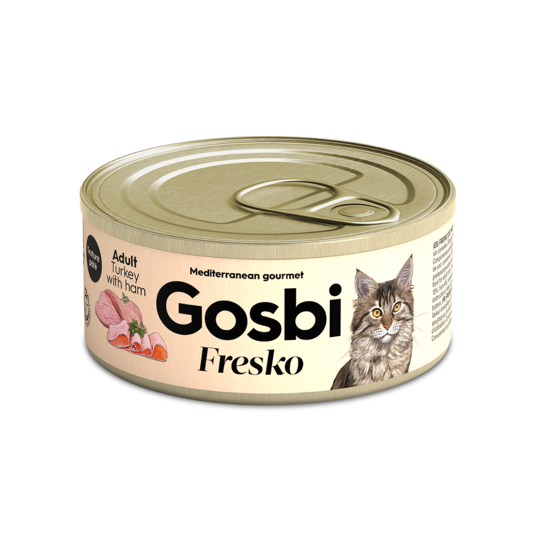 Enlatado para gatos - Pavo y Jamón