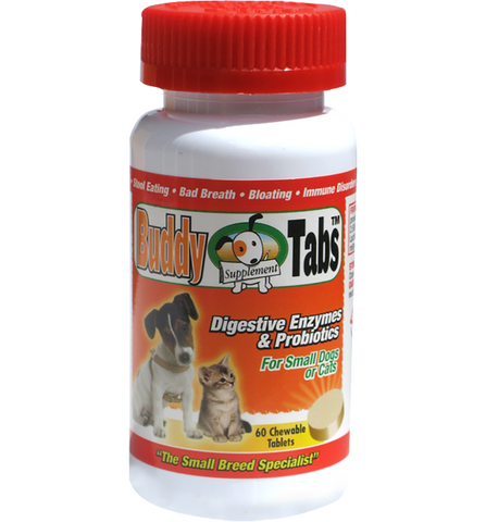 Buddy Tabs - Enzimas Digestivas con Probióticos