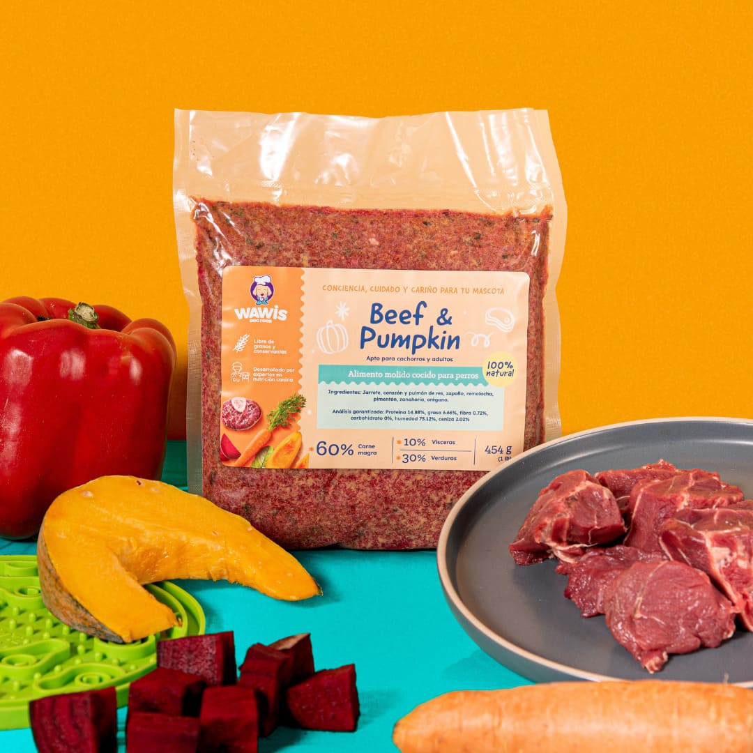 comida para perros premium Beef & Pumpkin