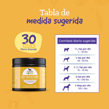 Better Bones - Fuente de Calcio balanceado