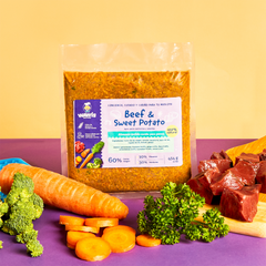 Beef & Sweet Potato Recipe 227 gr o 454 gr