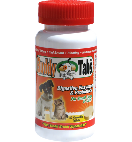 Buddy Tabs - Enzimas Digestivas con Probióticos